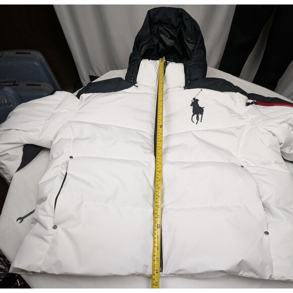 Polo Ralph Lauren Polo Jacket Hip Length NWT White Size 2X2L - Picture 10 of 16